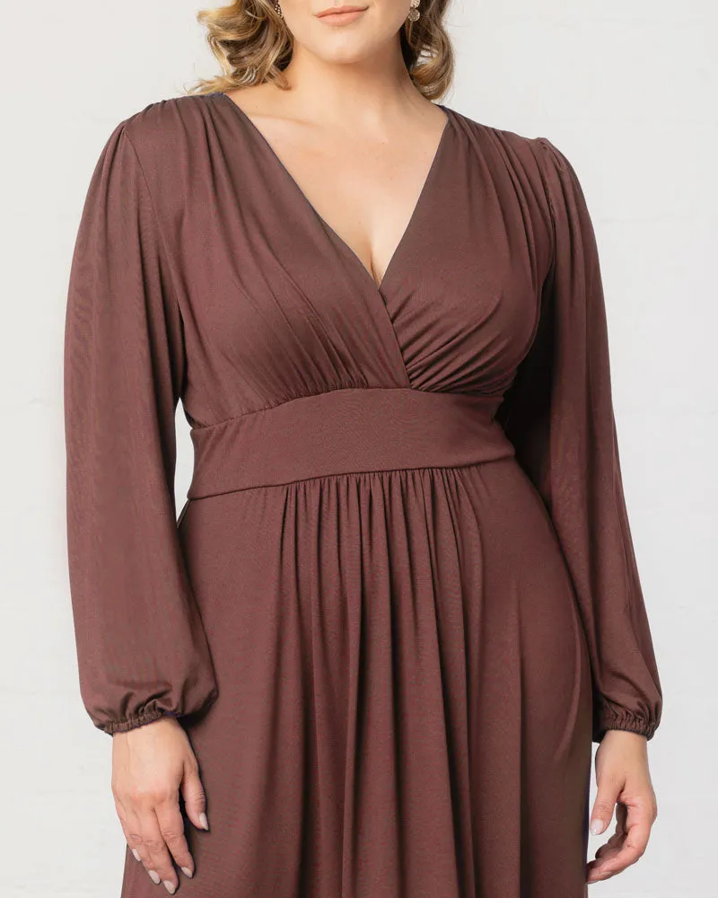 Kelsey Long Sleeve Maxi Dress - Sale! sold by Kiyonna product image thumbnail 5