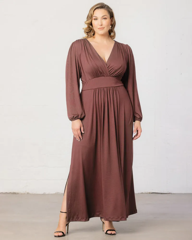 Kelsey Long Sleeve Maxi Dress - Sale! sold by Kiyonna product image thumbnail 2