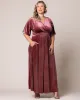 Verona Velvet Evening Gown - Sale! sold by Kiyonna