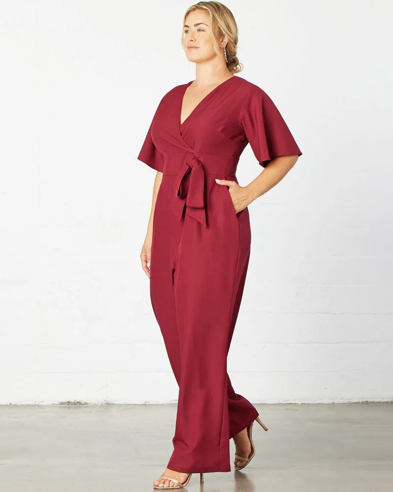 Charisma Crepe Jumpsuit - Sale! sold by Kiyonna product image thumbnail 2