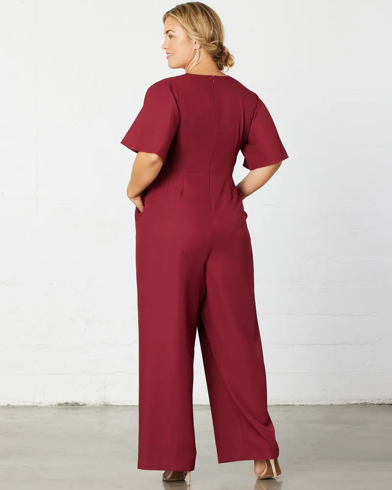 Charisma Crepe Jumpsuit - Sale! sold by Kiyonna product image thumbnail 3