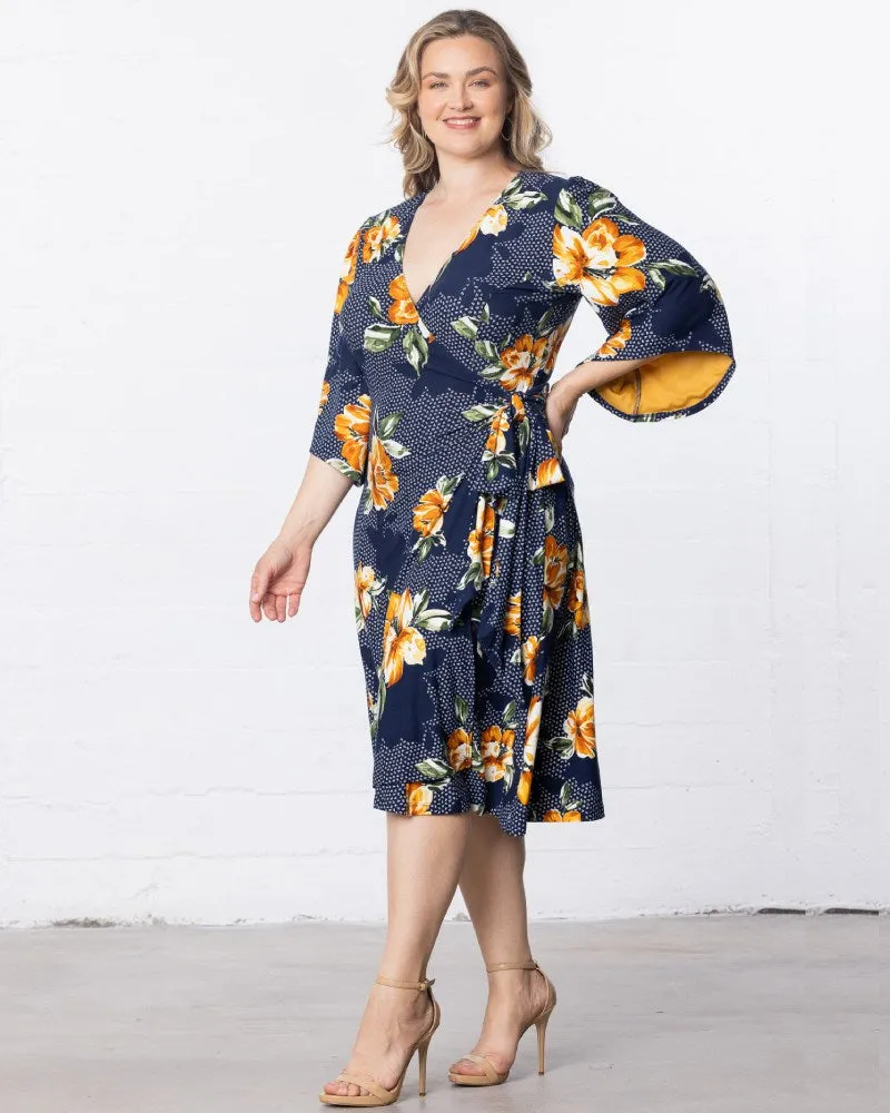 Gemini Wrap Dress - Sale! sold by Kiyonna product image thumbnail 3