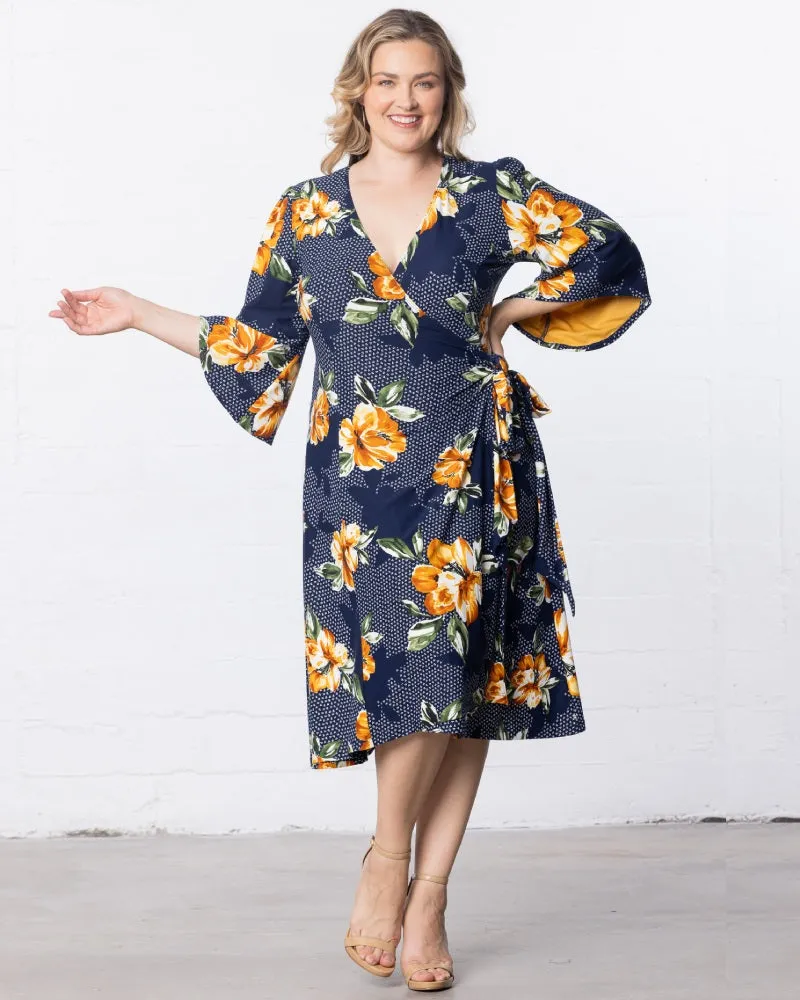 Gemini Wrap Dress - Sale! sold by Kiyonna