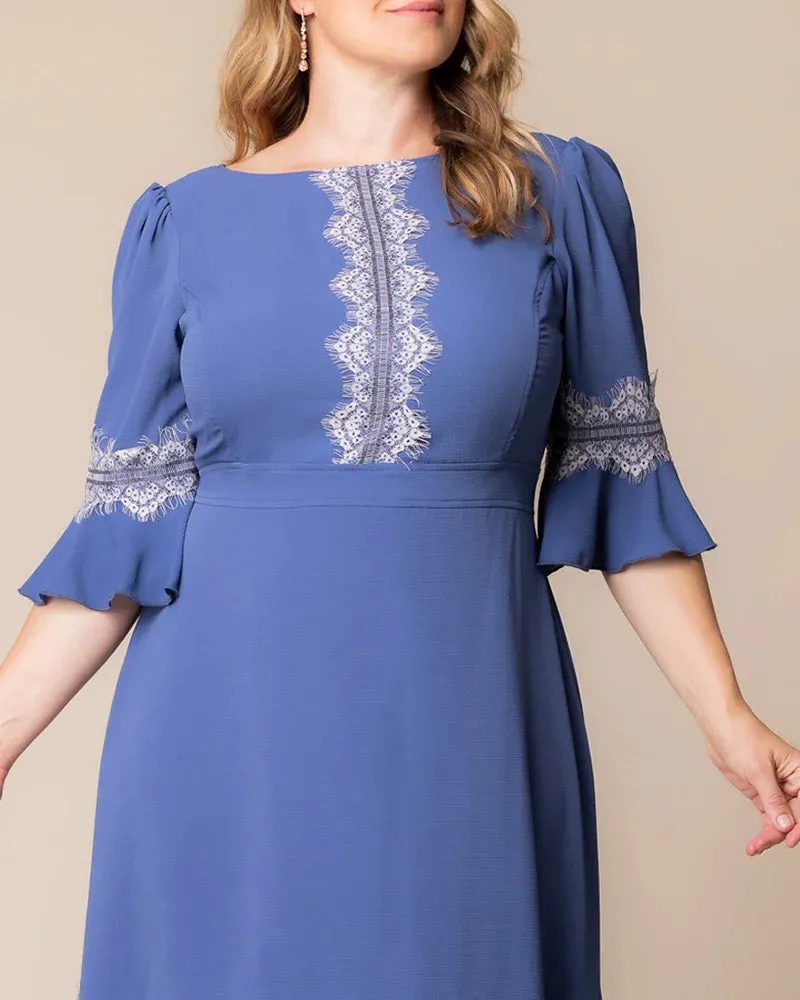 Villa Lace Trim Cocktail Dress - Sale! sold by Kiyonna product image thumbnail 5