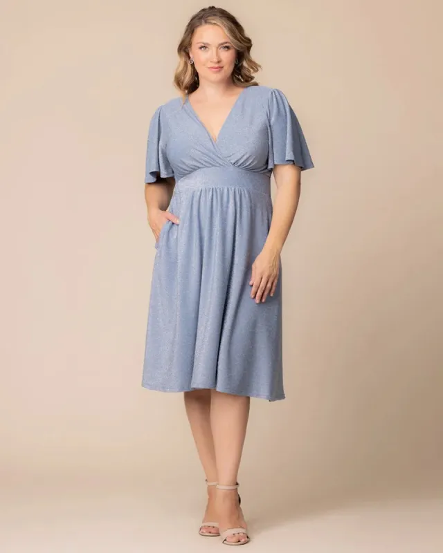 Crystal Cove Cocktail Midi Dress - Sale! sold by Kiyonna