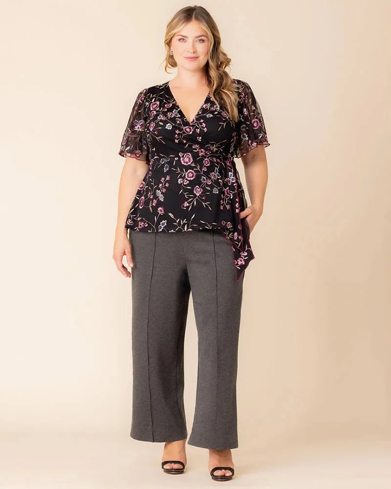 Polished Ponte Pants - Sale! sold by Kiyonna product image thumbnail 4