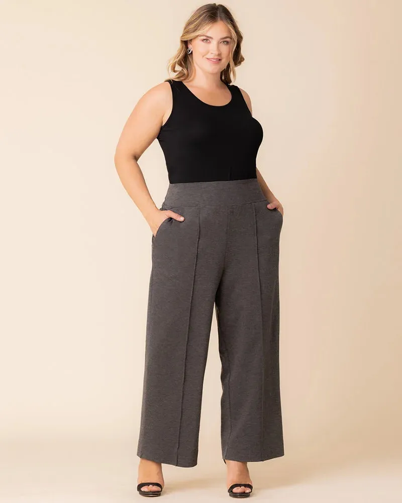 Polished Ponte Pants - Sale! sold by Kiyonna