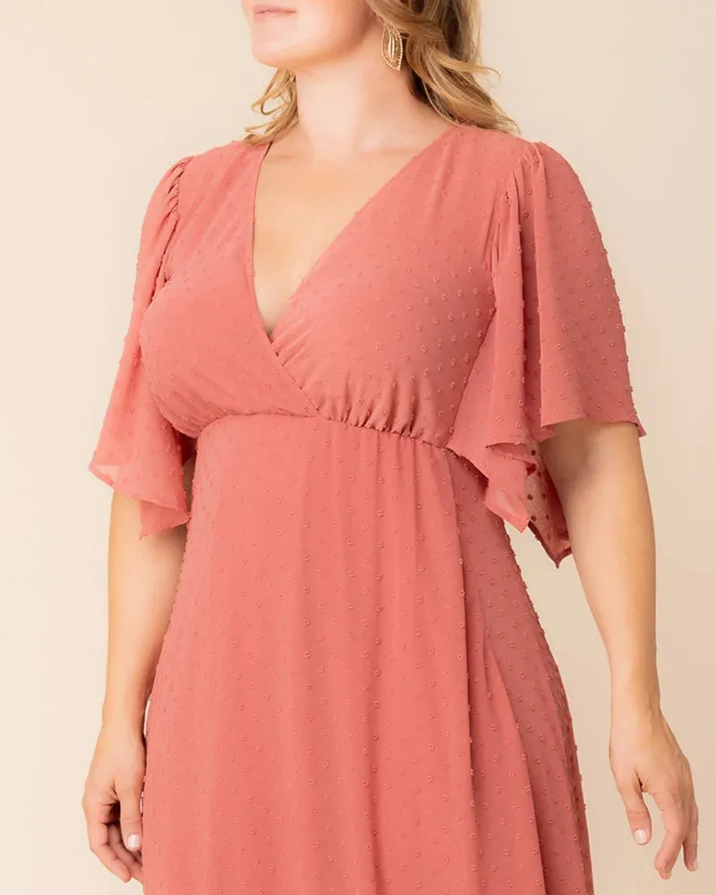 Carmella Chiffon Evening Gown - Sale! sold by Kiyonna product image thumbnail 5