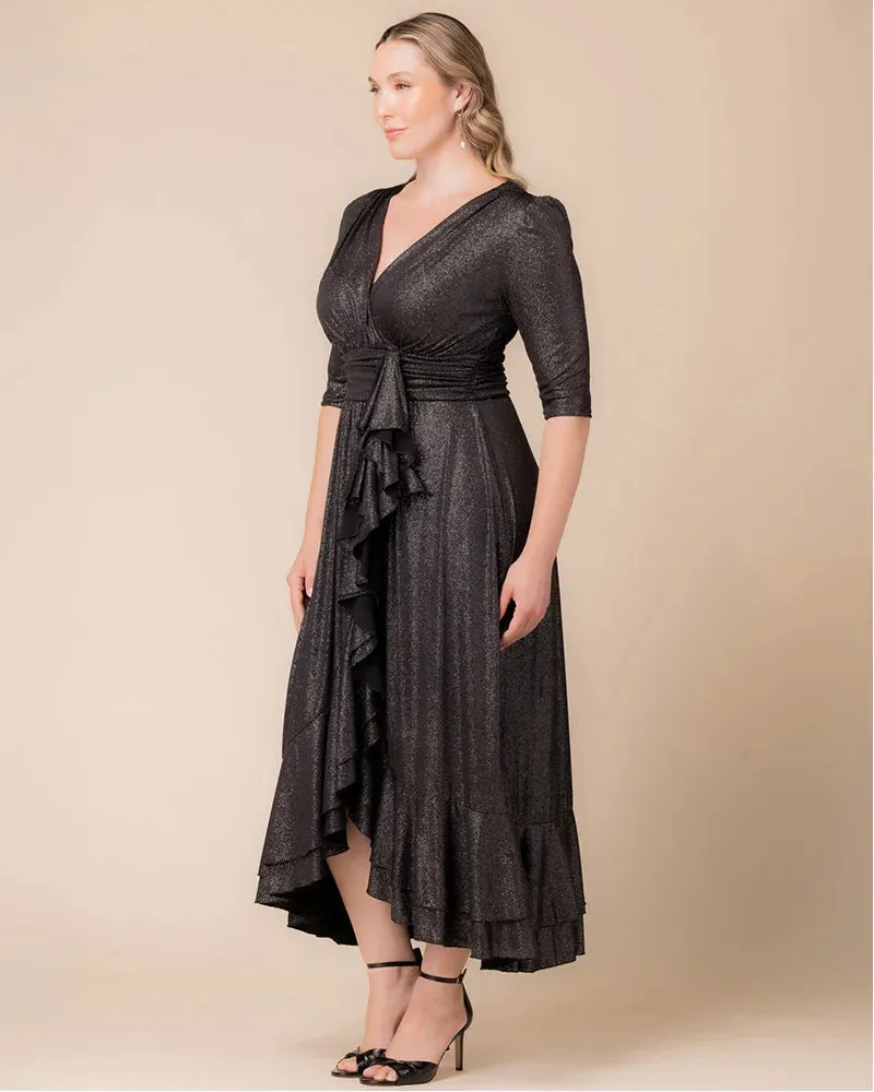 Glimmer Ruffle Evening Gown sold by Kiyonna product image thumbnail 5