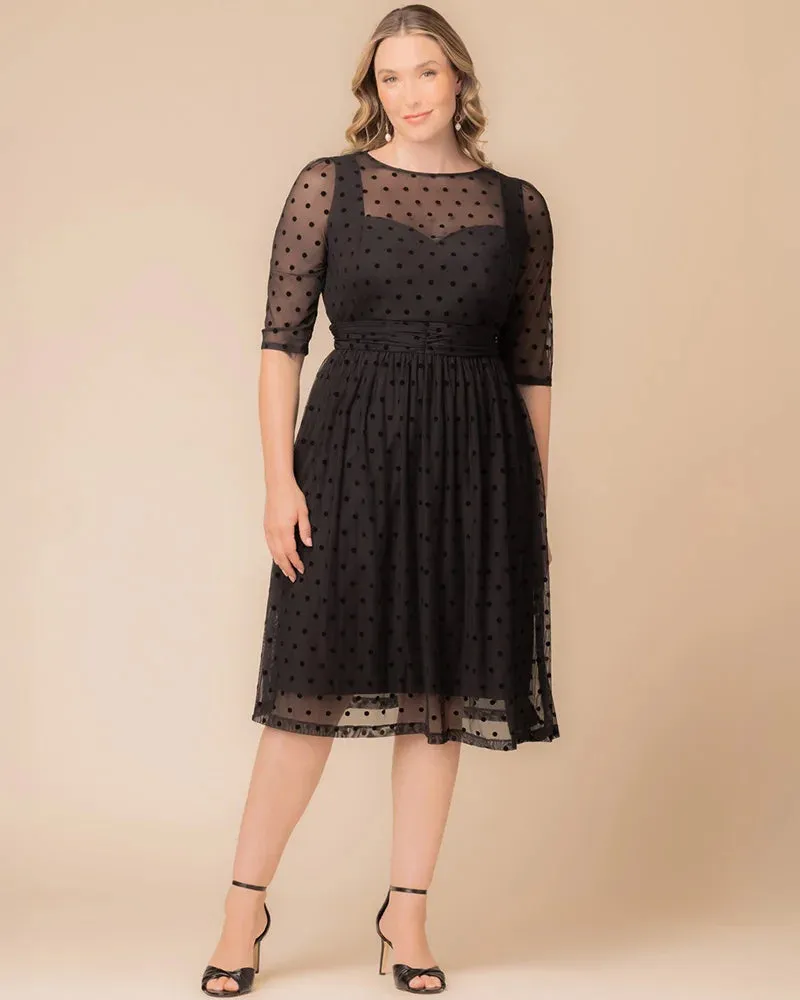 Vita Midi Cocktail Dress sold by Kiyonna product image thumbnail 2