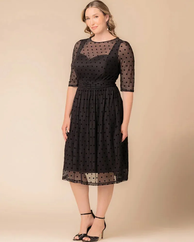 Vita Midi Cocktail Dress sold by Kiyonna product image thumbnail 3