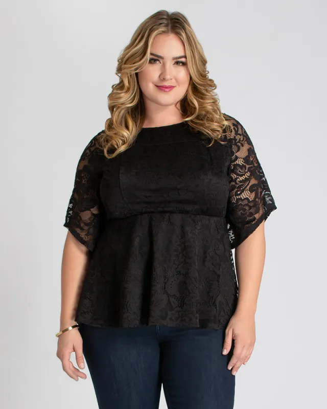 Emerson Lace Top – Sale! sold by Kiyonna