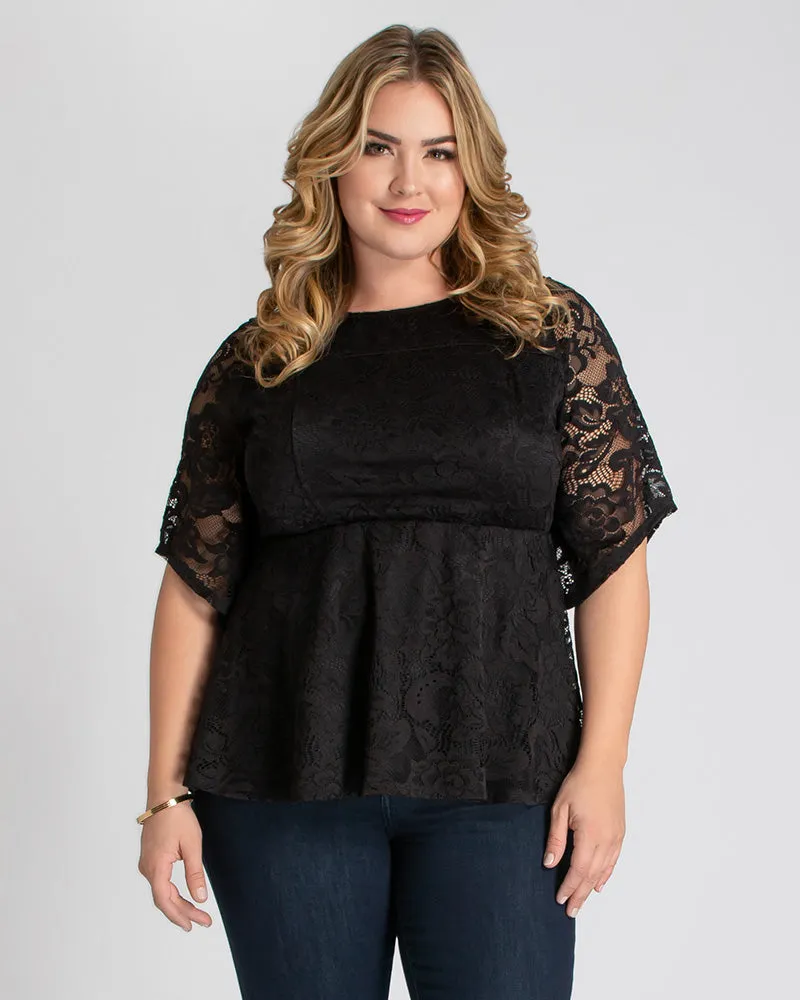 Emerson Lace Top – Sale! sold by Kiyonna