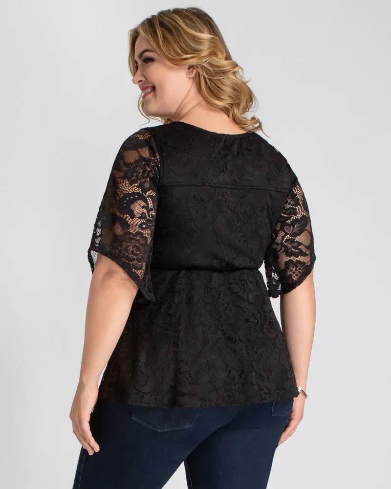 Emerson Lace Top – Sale! sold by Kiyonna product image thumbnail 3