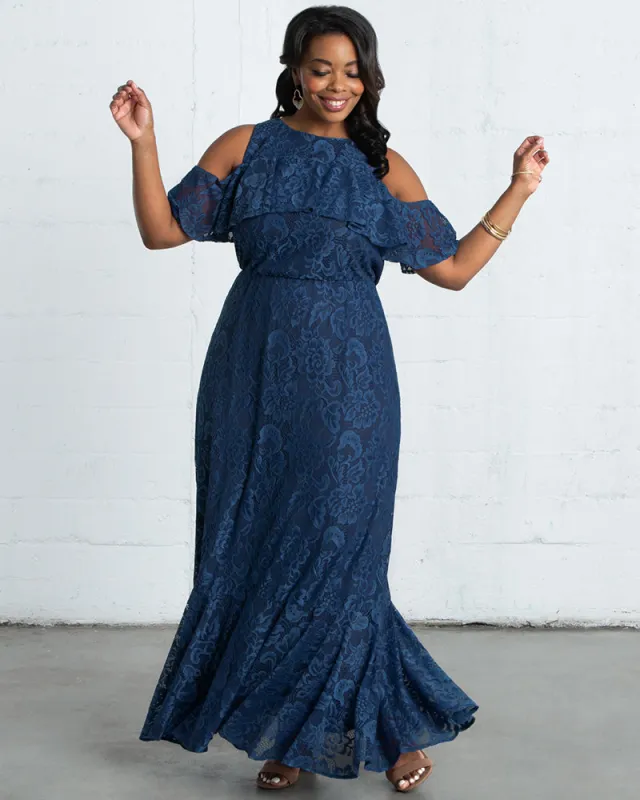Riviera Lace Maxi Dress - Sale! sold by Kiyonna
