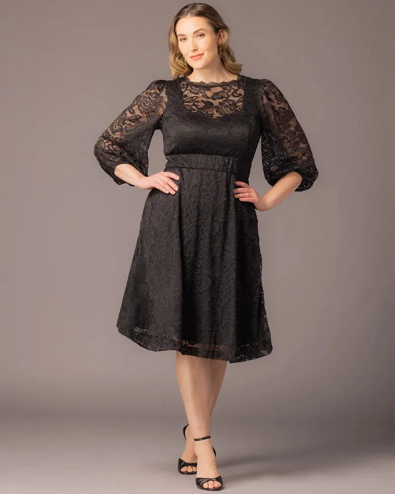 Hepburn Lace Cocktail Dress sold by Kiyonna product image thumbnail 3