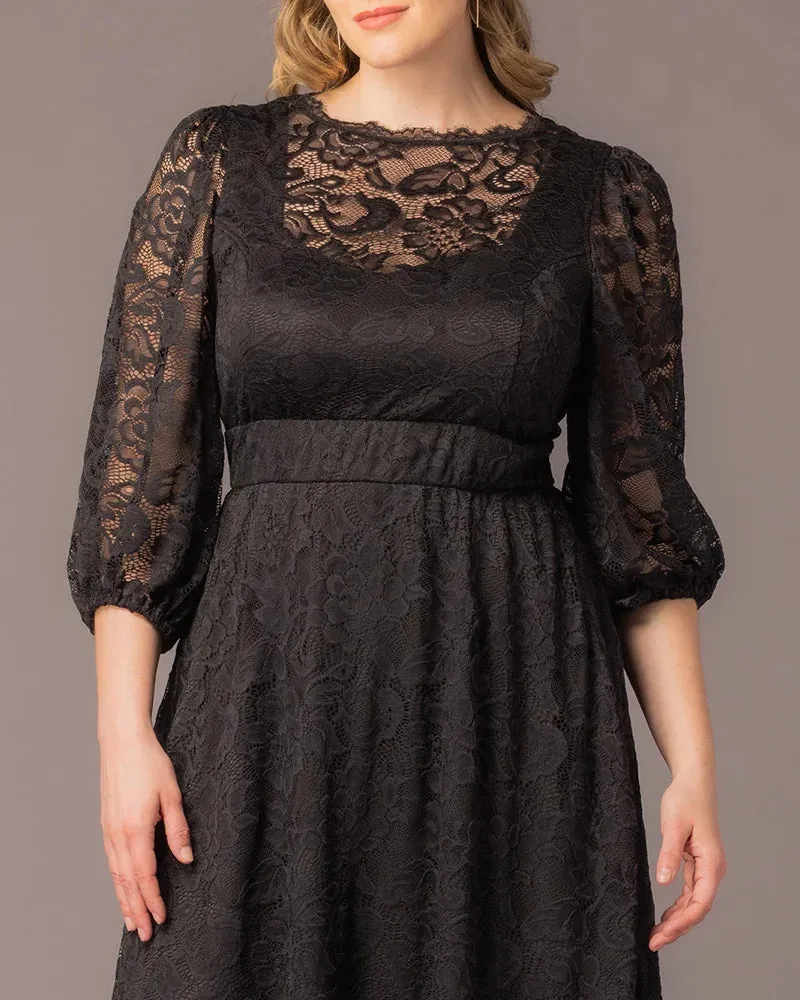 Hepburn Lace Cocktail Dress sold by Kiyonna product image thumbnail 5