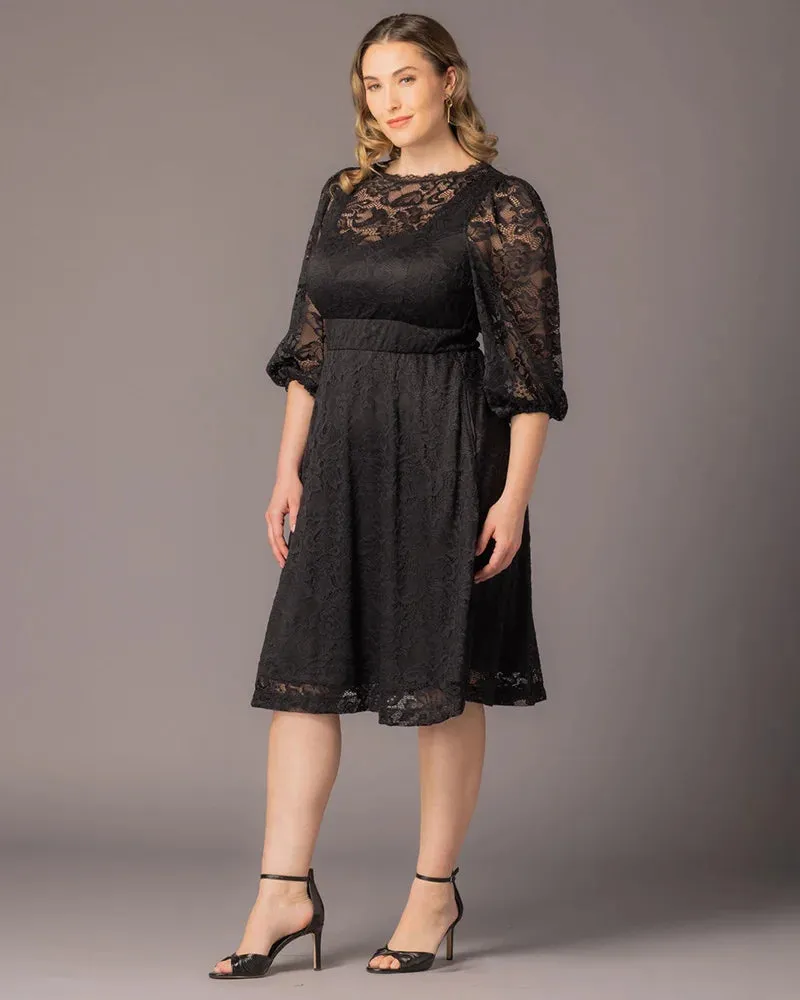 Hepburn Lace Cocktail Dress sold by Kiyonna product image thumbnail 4