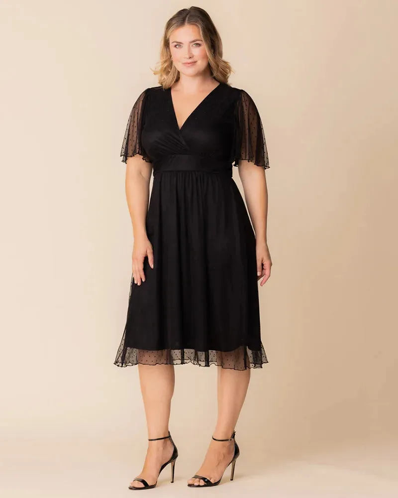 Margot Mesh Midi Cocktail Dress - Sale! sold by Kiyonna product image thumbnail 2