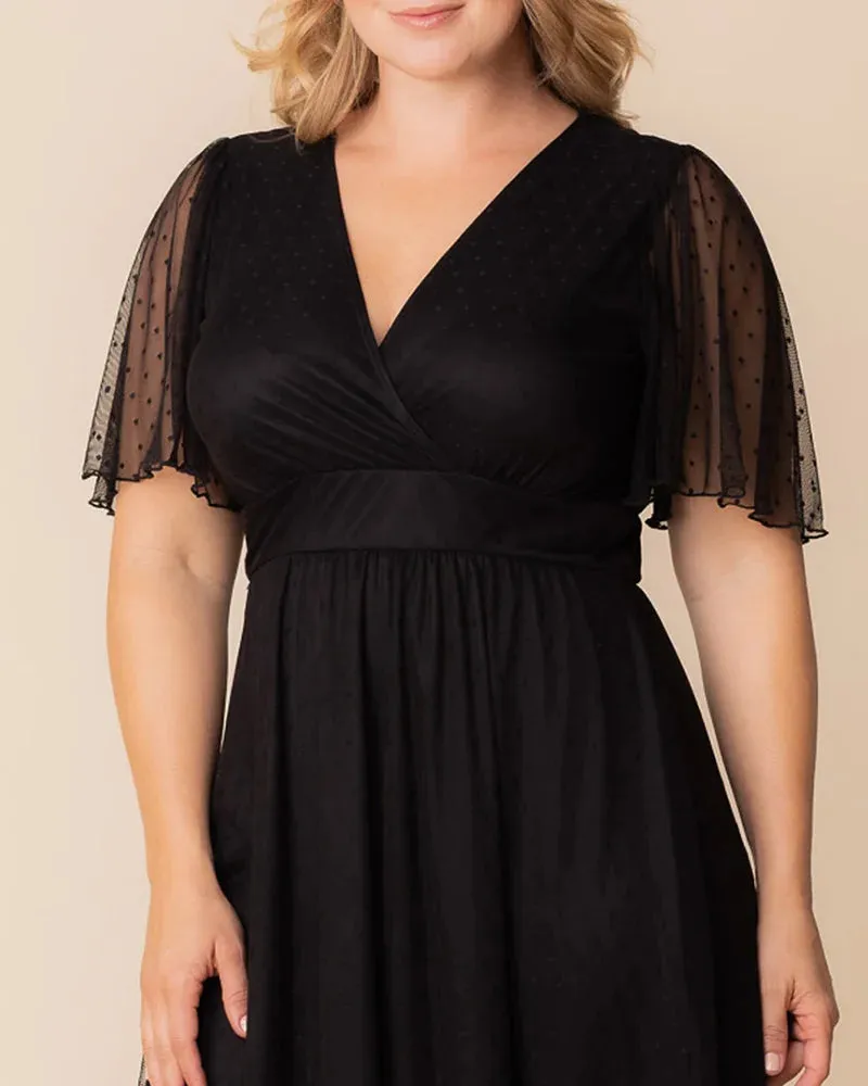 Margot Mesh Midi Cocktail Dress - Sale! sold by Kiyonna product image thumbnail 5