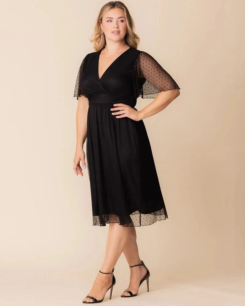 Margot Mesh Midi Cocktail Dress - Sale! sold by Kiyonna product image thumbnail 3