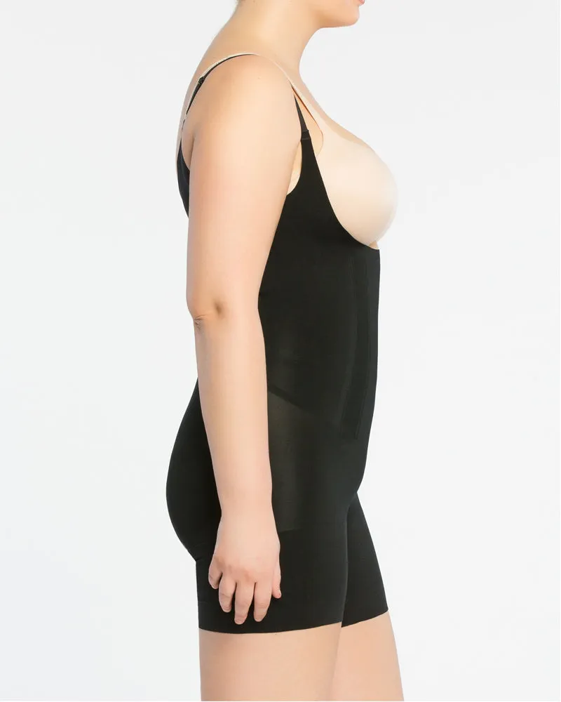 OnCore Open-Bust Mid-Thigh Bodysuit by SPANX sold by Kiyonna product image thumbnail 5