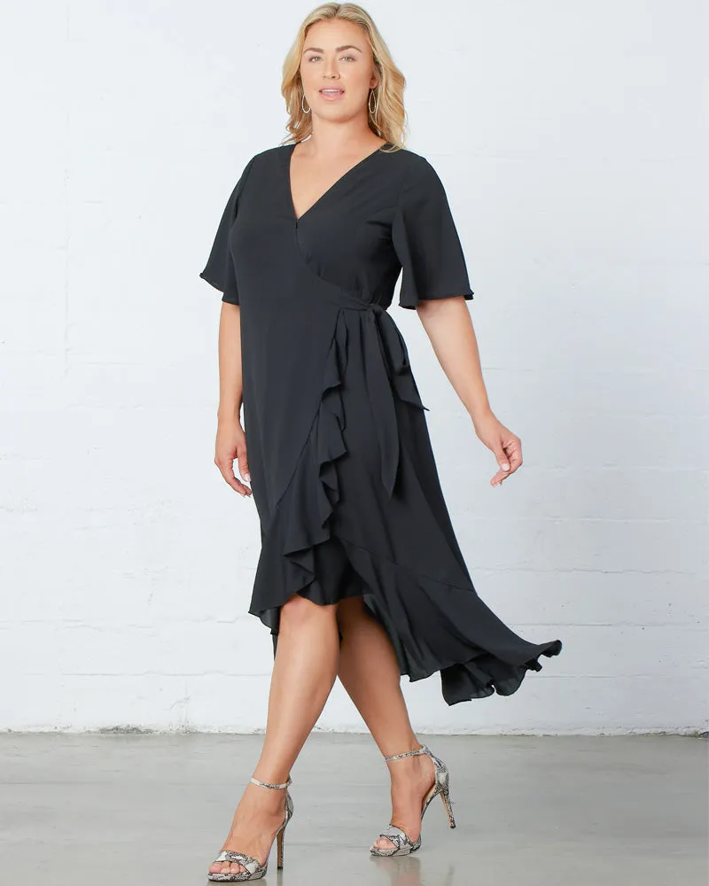 Chloe Wrap Dress - Sale! sold by Kiyonna