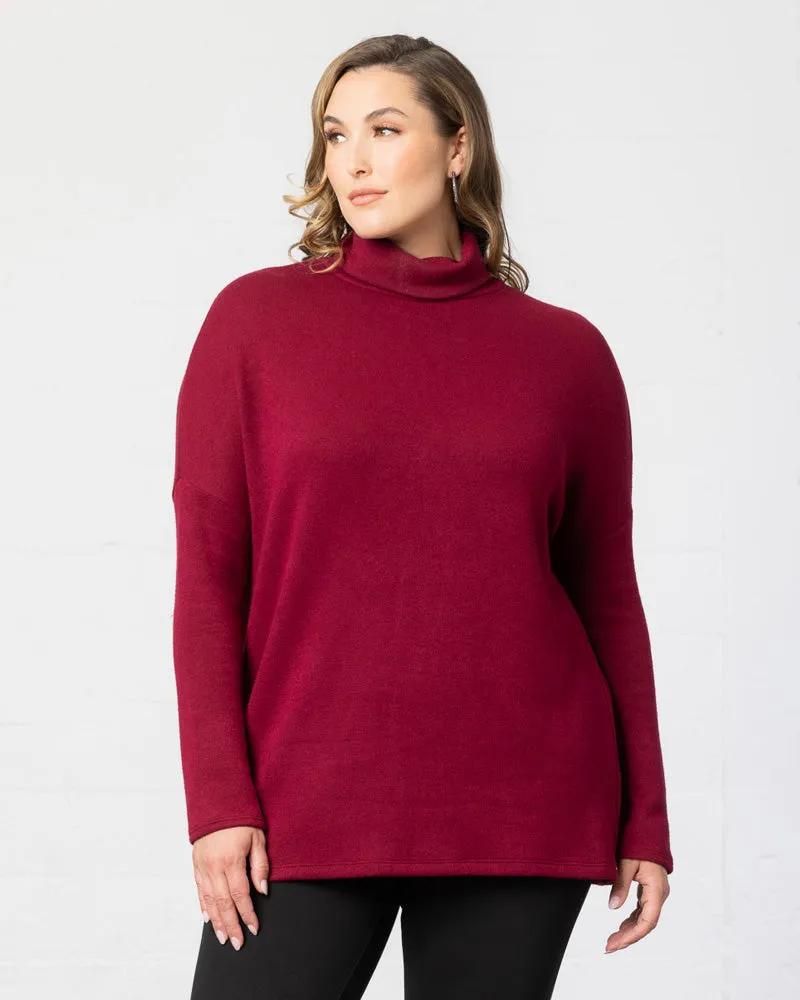 Paris Turtleneck Tunic Sweater - Sale! sold by Kiyonna product image thumbnail 3