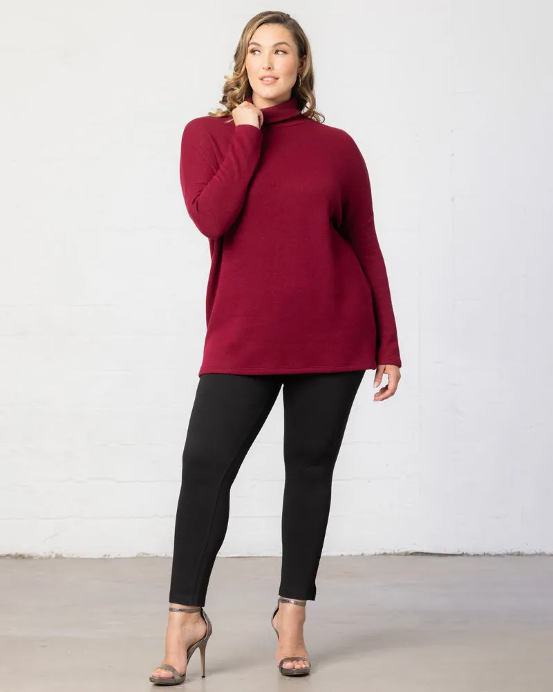 Paris Turtleneck Tunic Sweater - Sale! sold by Kiyonna product image thumbnail 5
