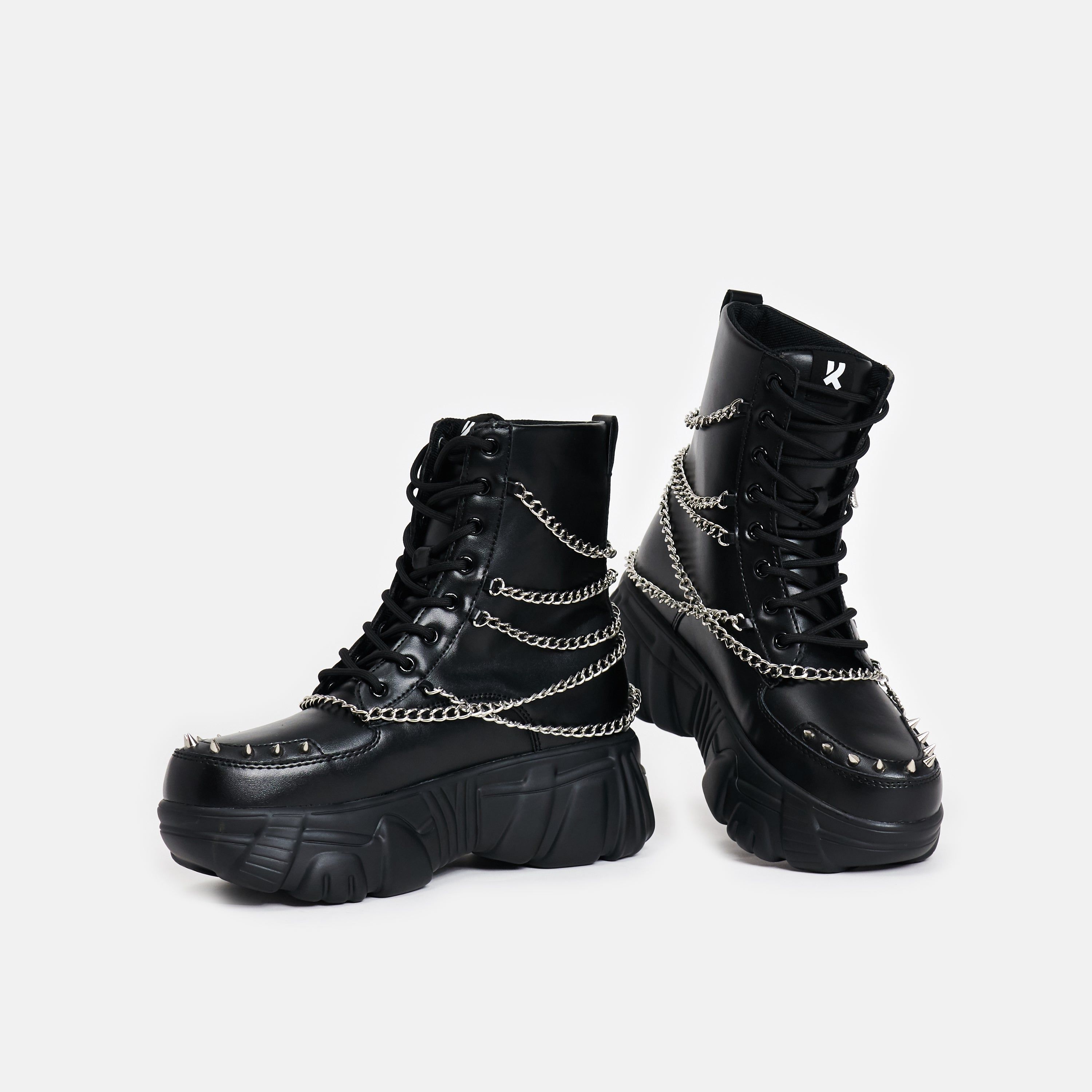 Boned Catch Black Mystic Charm Boots sold by Koi Footwear product image thumbnail 3