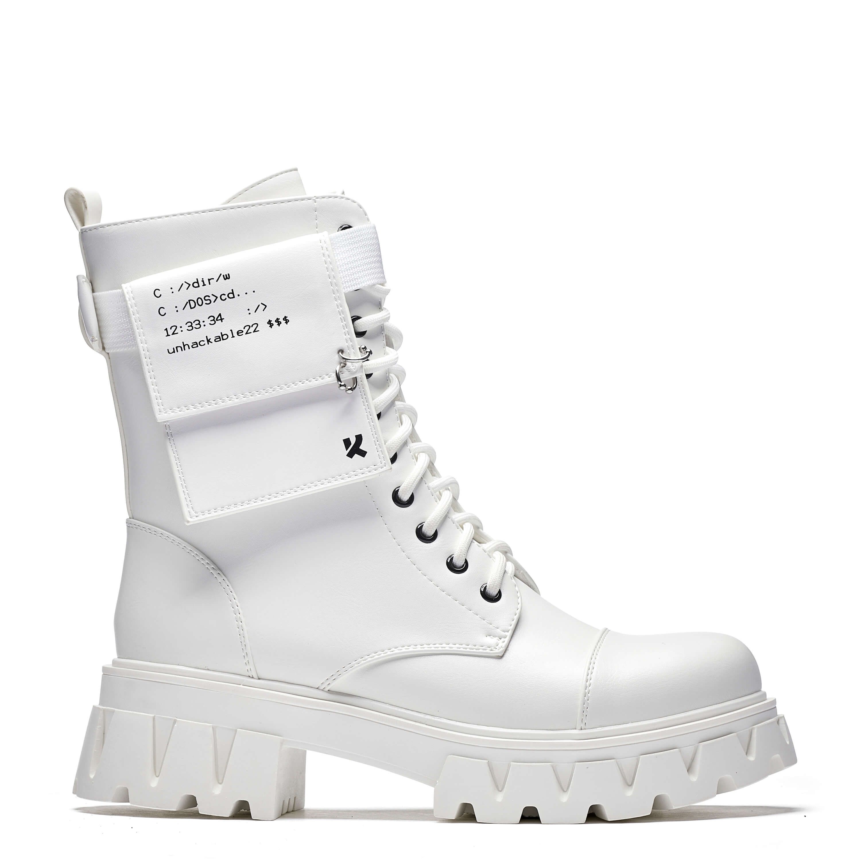 Banshee White Boots sold by Koi Footwear product image thumbnail 2