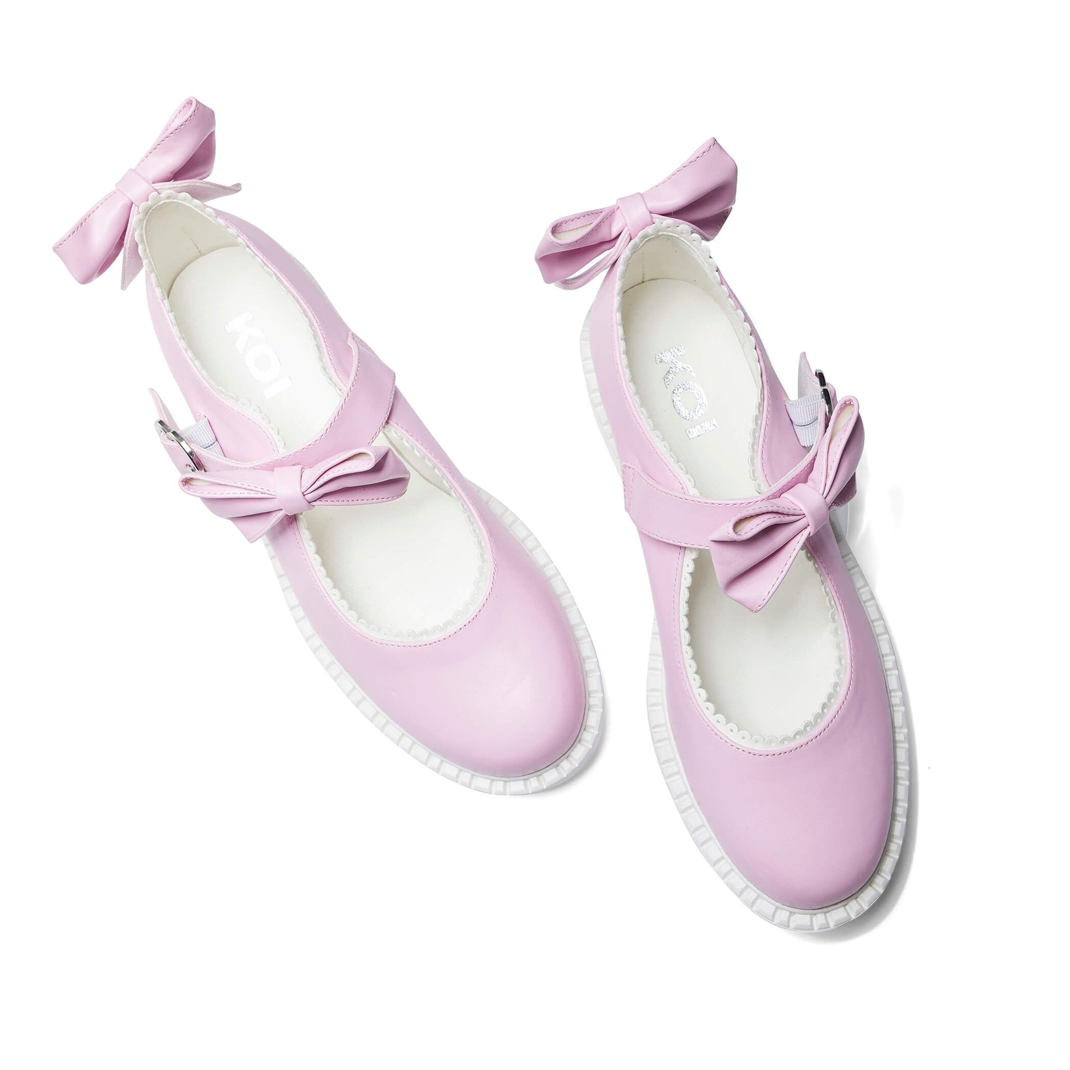 Fairy Lace Doily Mary Janes - Baby Pink sold by Koi Footwear product image thumbnail 5