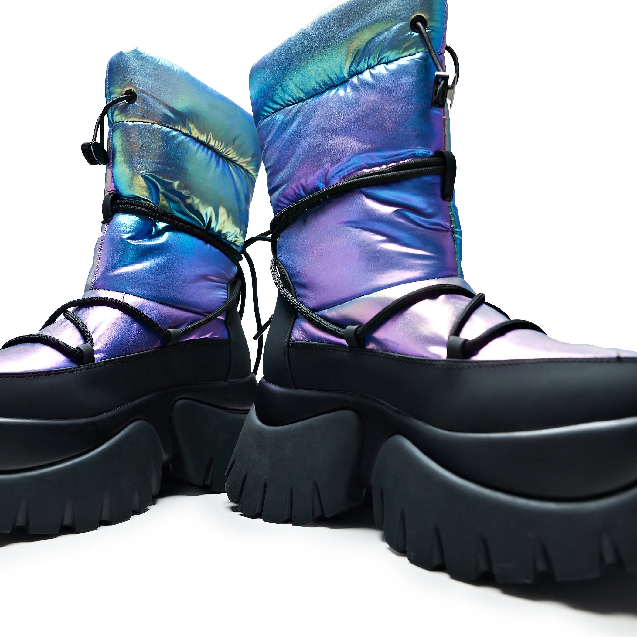 A Glass Mirage Snow Boots - Rainbow sold by Koi Footwear product image thumbnail 5