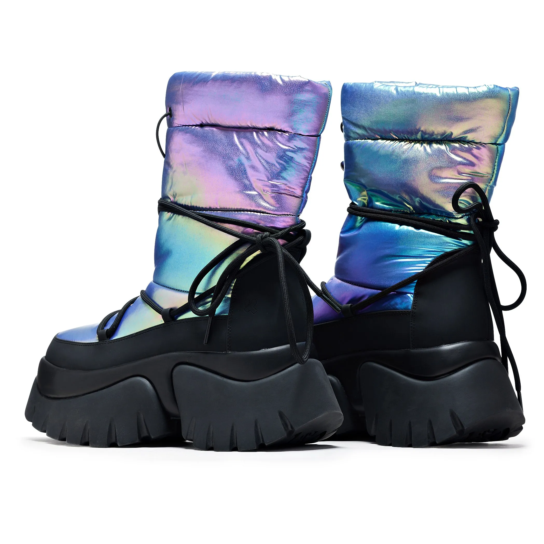A Glass Mirage Snow Boots - Rainbow sold by Koi Footwear product image thumbnail 4