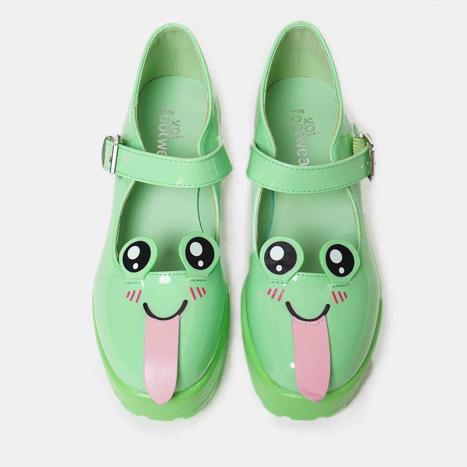 Tira Mary Jane Shoes ‘Cheeky Frog Edition’ sold by Koi Footwear product image thumbnail 5