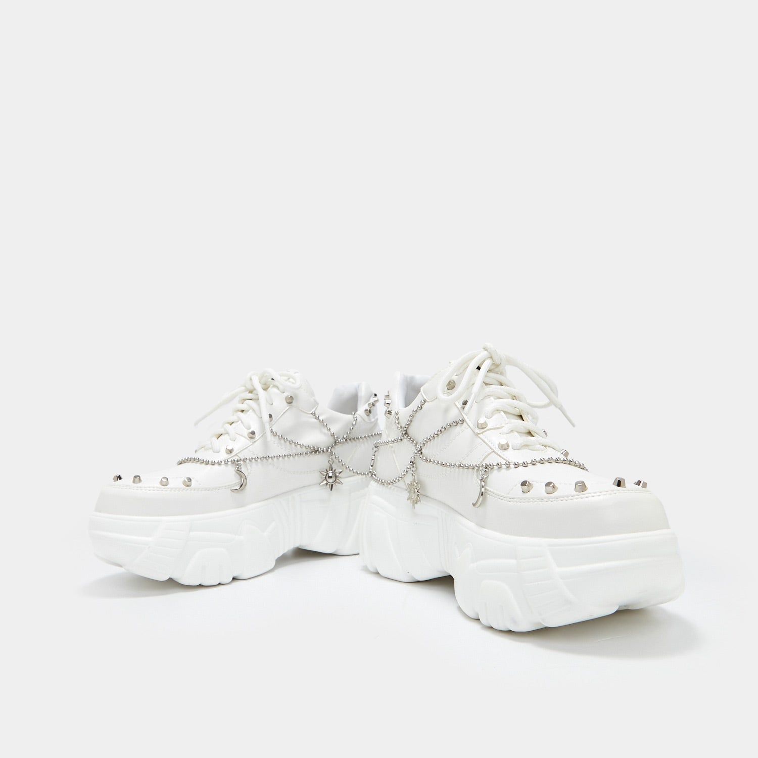 Jinx White Mystic Charm Trainers sold by Koi Footwear product image thumbnail 4
