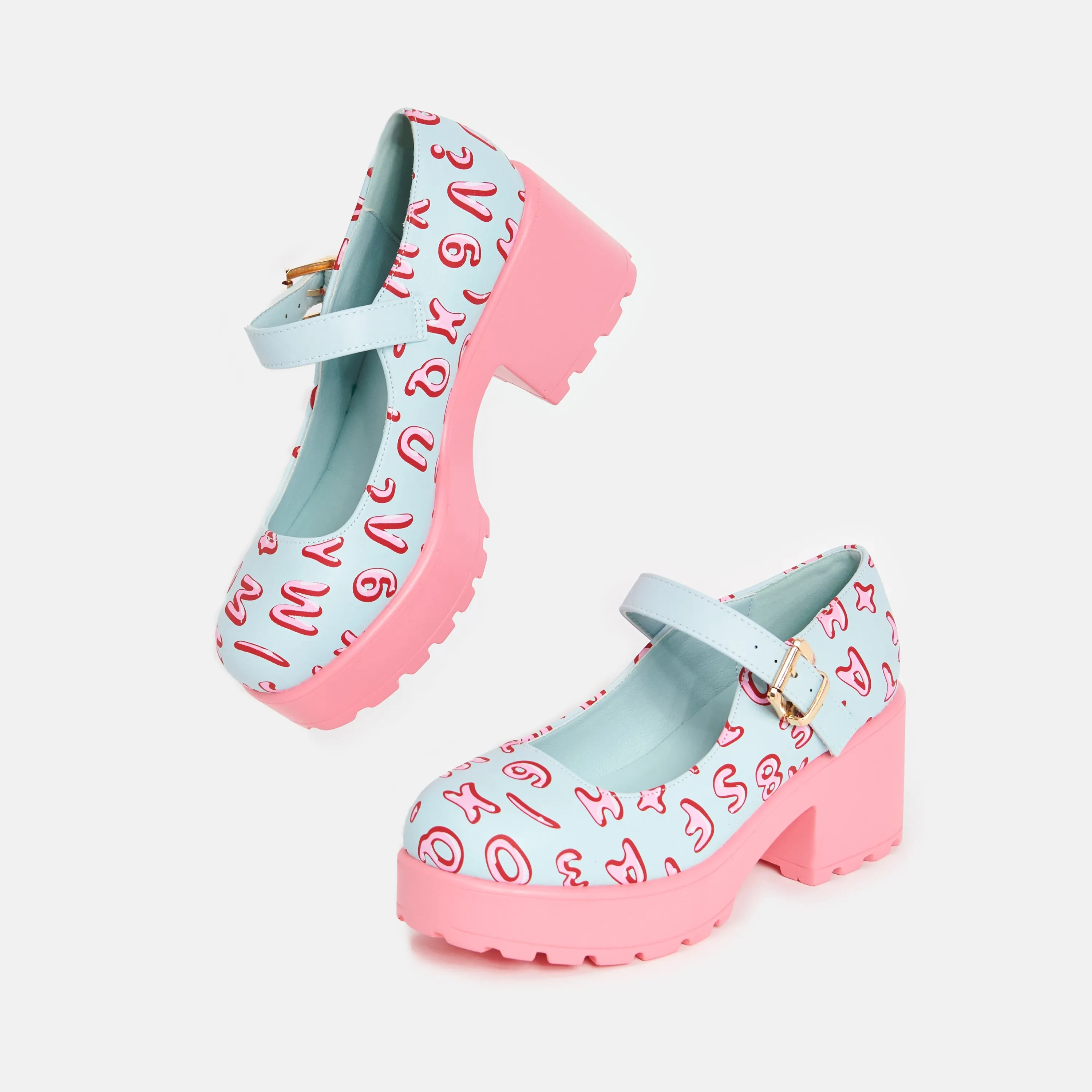 Tira Mary Janes 'Melanie Alphabet Edition' sold by Koi Footwear product image thumbnail 3
