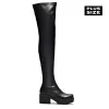 The Harmony Plus Size Thigh High Boots sold by Koi Footwear