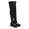 The Harmony Plus Size Thigh High Boots sold by Koi Footwear