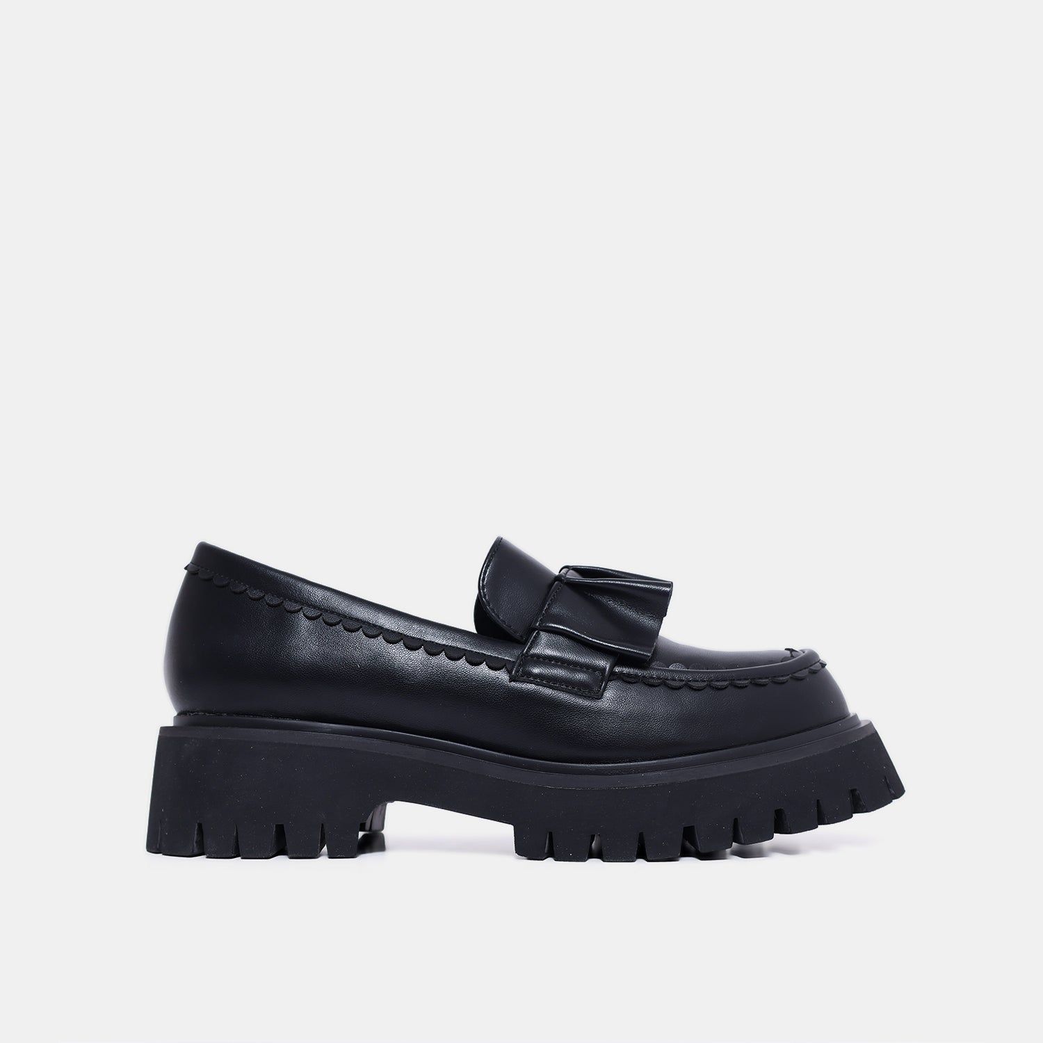 Willow Black Ruffle Loafers sold by Koi Footwear product image thumbnail 2