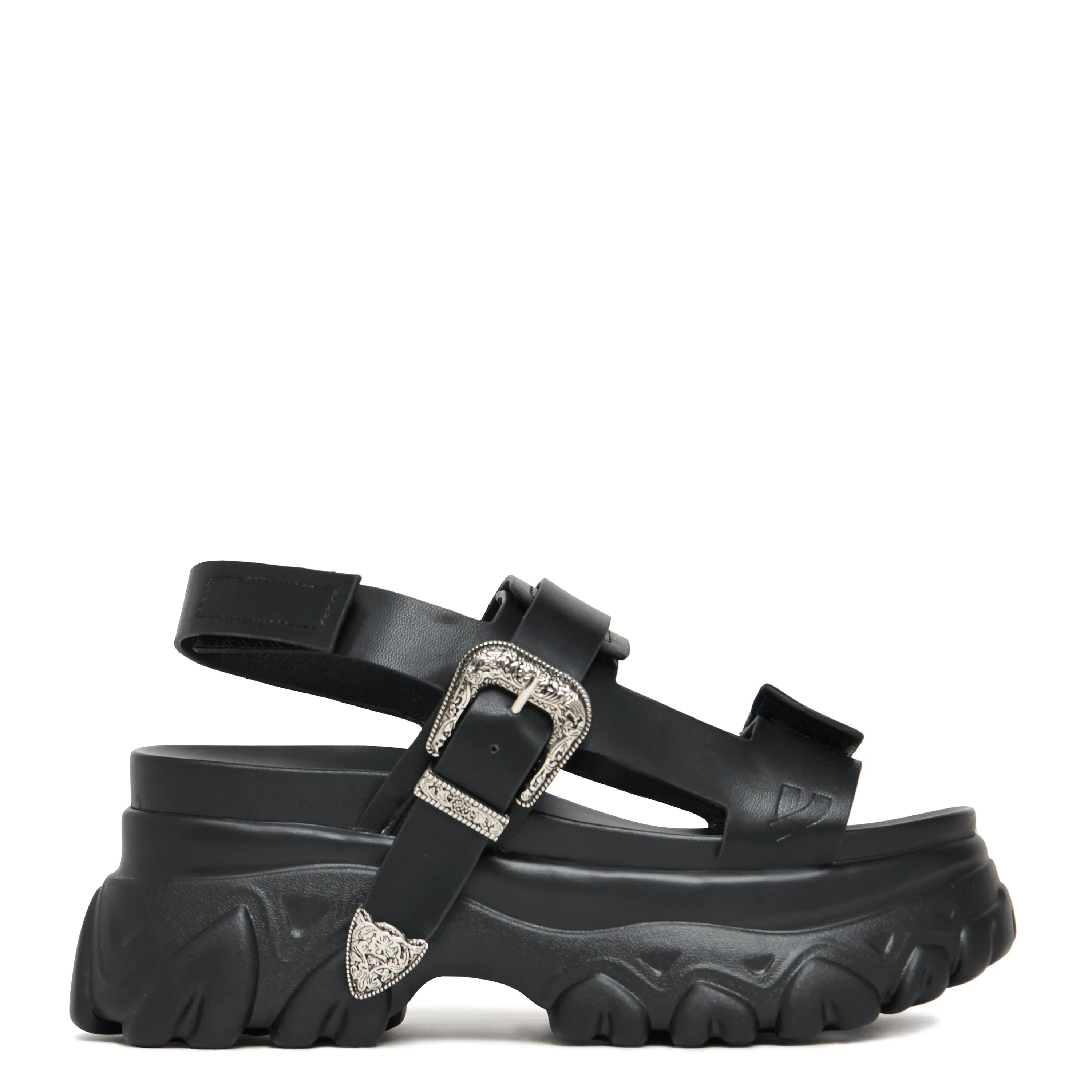 Iron Surveillance Chunky Sandals sold by Koi Footwear