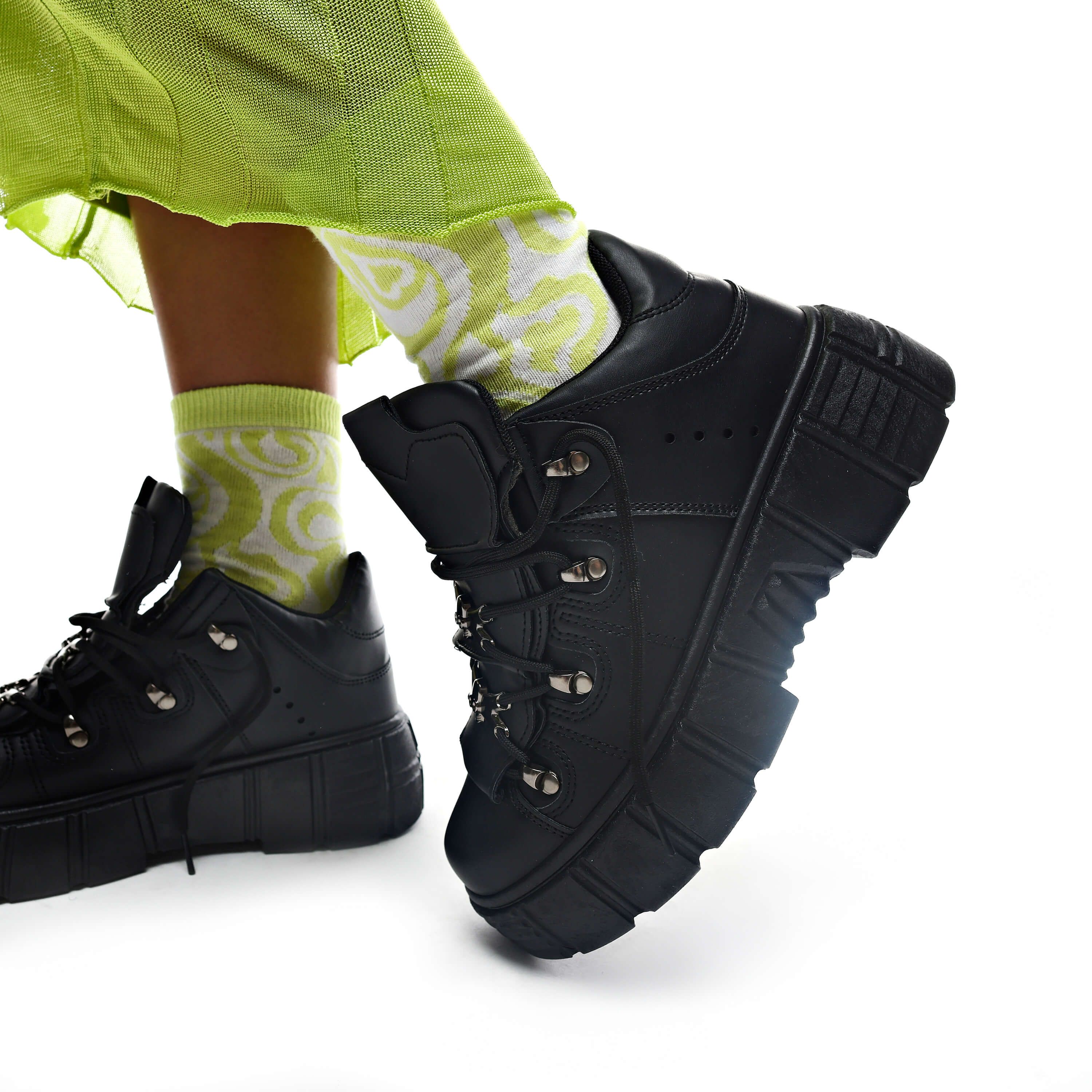 Rimo Core Chunky Black Trainers sold by Koi Footwear product image thumbnail 3