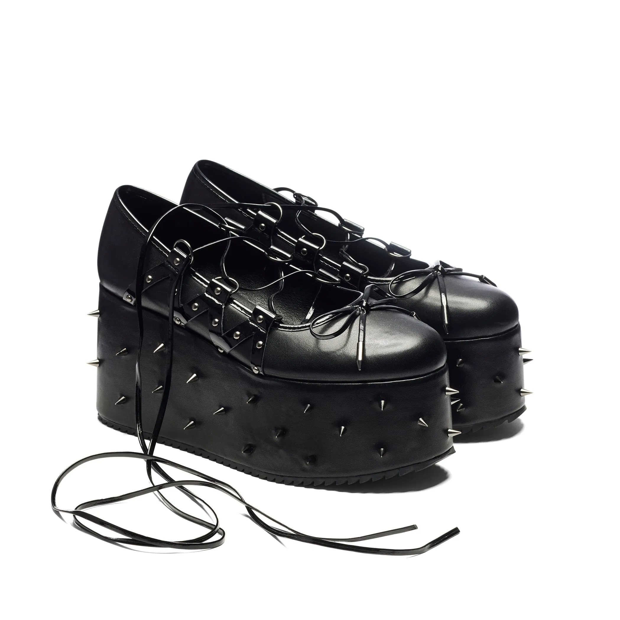 靴 Com9uRe. Two Buckle Balletcore Shoes Thick Bottom Fashion Ballet Shoes【s0000013758】 – SCULTURE