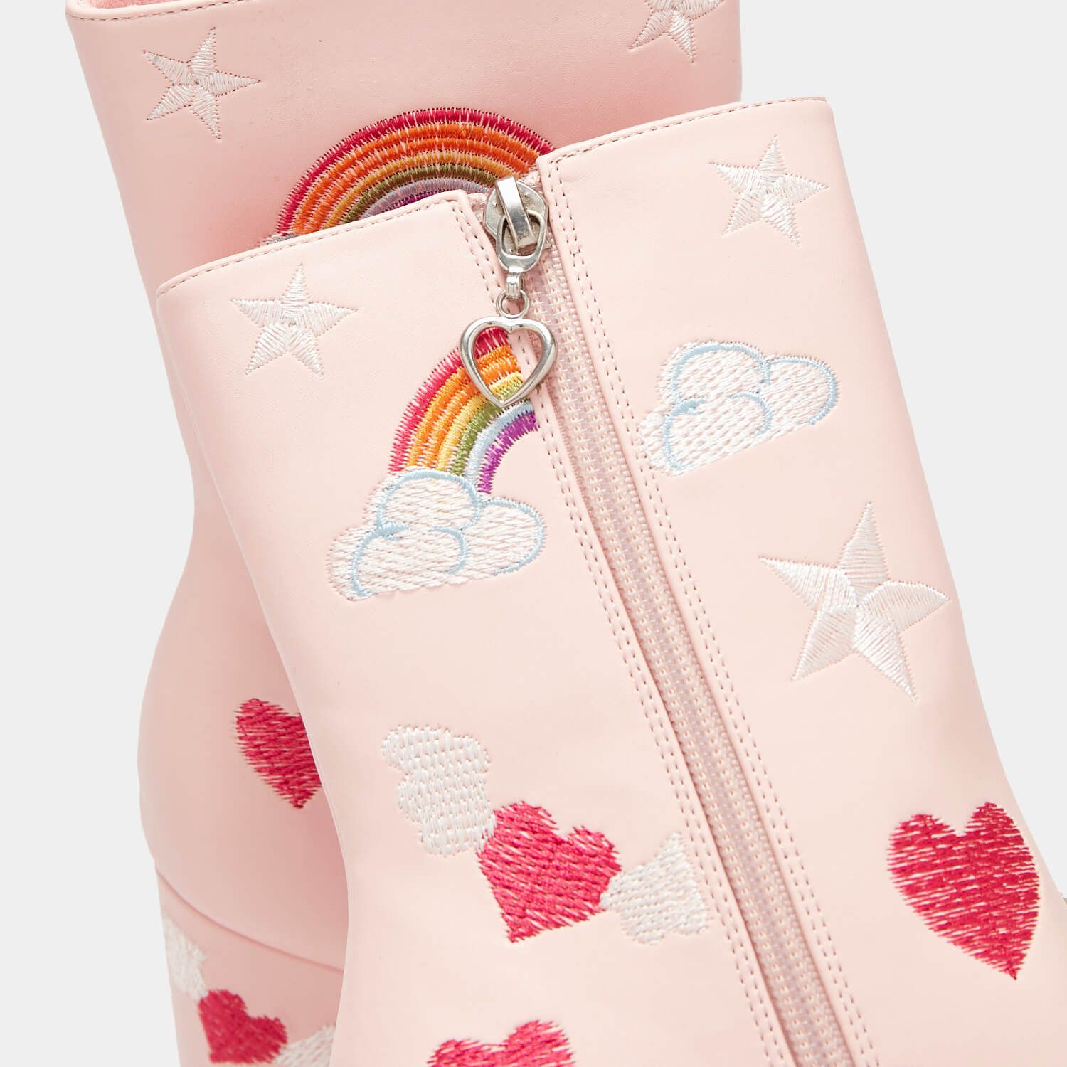 Pink Sugar Clouds Platform Heeled Boots sold by Koi Footwear product image thumbnail 8