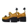 Tira Mary Janes 'Grazing Giraffe Edition' sold by Koi Footwear
