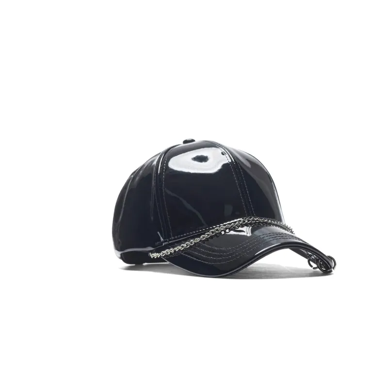 Malevolent Black Punk Cap made by Koi Footwear