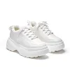 Jennie Striker White Chunky Bubble Trainers sold by Koi Footwear