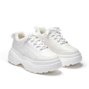 Jennie Striker White Chunky Bubble Trainers sold by Koi Footwear