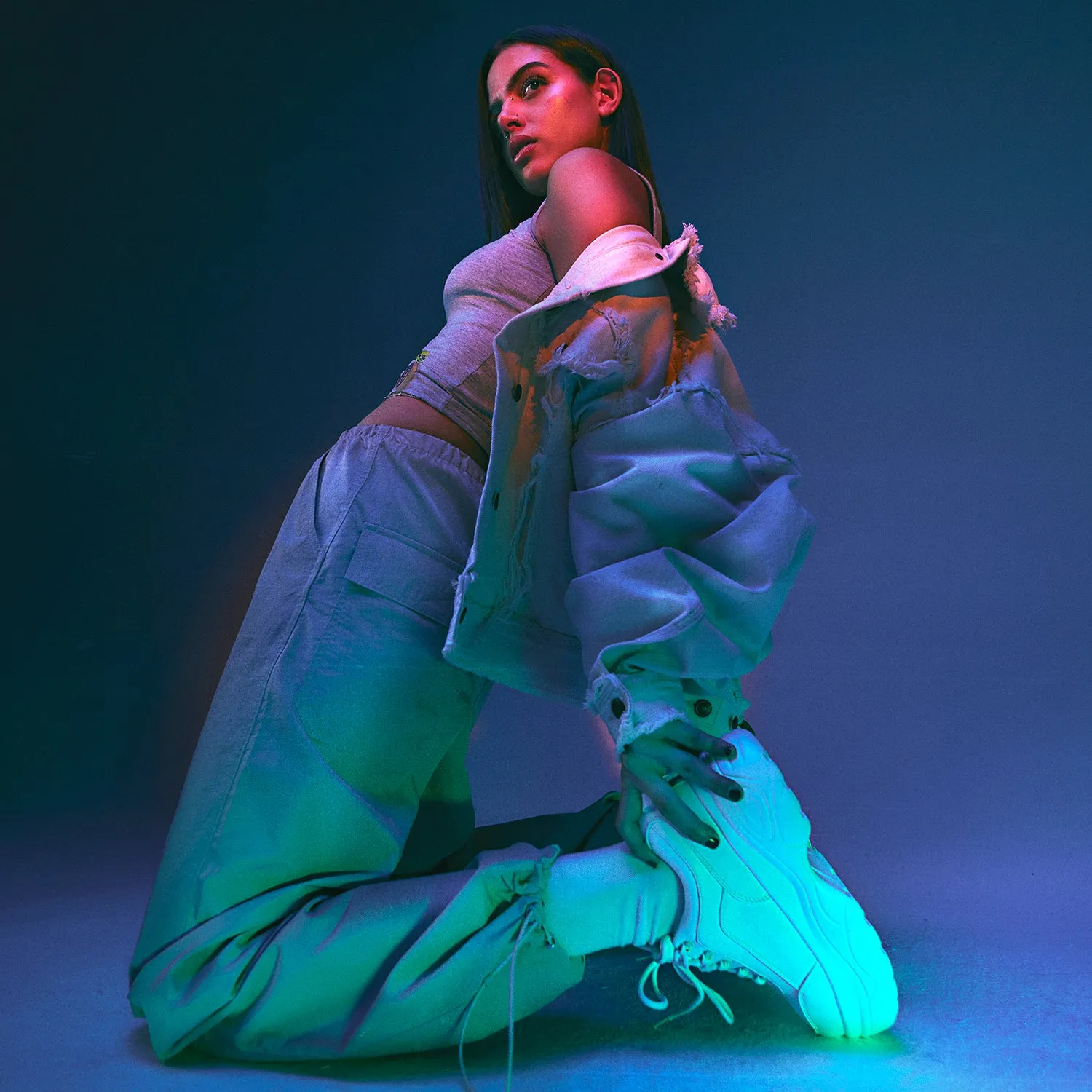 Jennie White Chunky Bubble Trainers sold by Koi Footwear product image thumbnail 5