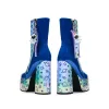 Spaceman Supernova Platform Heeled Boots sold by Koi Footwear
